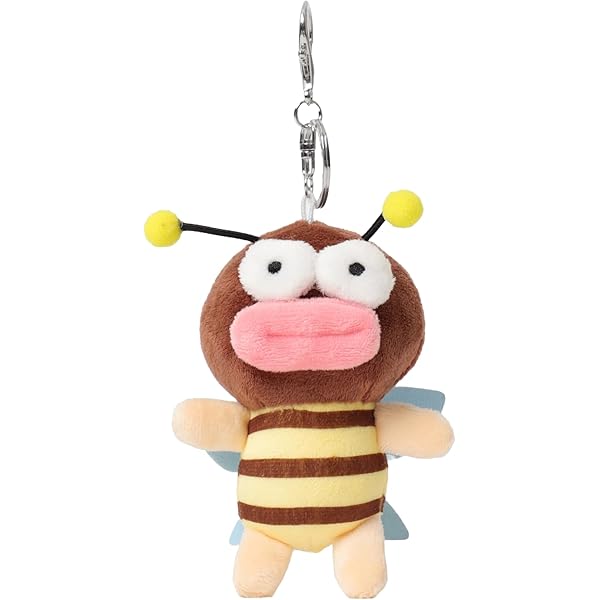 Amazon.co.jp: [BCOATH] ハチ キーホルダー ぬいぐるみ おもちゃ